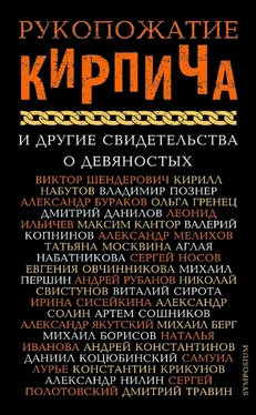 Array Сборник Рукопожатие Кирпича и другие свидетельства о девяностых обложка книги