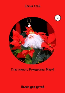 Елена Атай Счастливого Рождества, Мэри! Пьеса для детей обложка книги