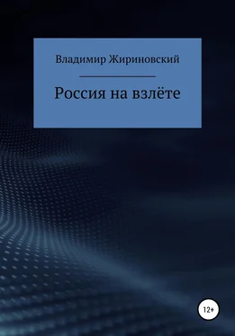 Владимир Жириновский Россия на взлёте обложка книги