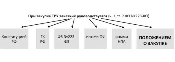 Положение о закупкеч 2 ст 2 ФЗ 223ФЗ документ который регламентирует - фото 6