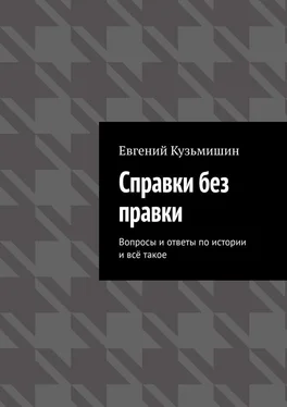 Евгений Кузьмишин Справки без правки. Вопросы и ответы по истории и всё такое обложка книги