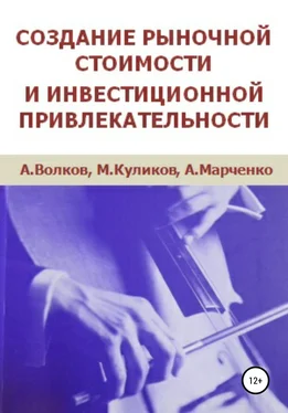 Алексей Волков Создание рыночной стоимости и инвестиционной привлекательности