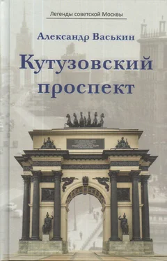 Александр Васькин Кутузовский проспект обложка книги