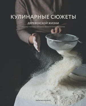 Наталья Ксенжук Кулинарные сюжеты деревенской жизни обложка книги