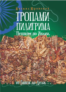 Михаил Юровский Тропами Пилигрима. Пешком по Индии, от Ганга до Дели… обложка книги