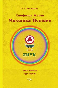 Олег Чеглаков Симфония Жизни. Молитва Истине. Книга третья. Круг первый обложка книги