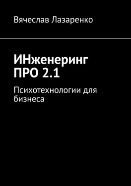 Вячеслав Лазаренко ИНженеринг ПРО 2.1. Психотехнологии для бизнеса обложка книги