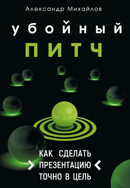 Александр Михайлов Убойный питч. Как сделать презентацию точно в цель обложка книги