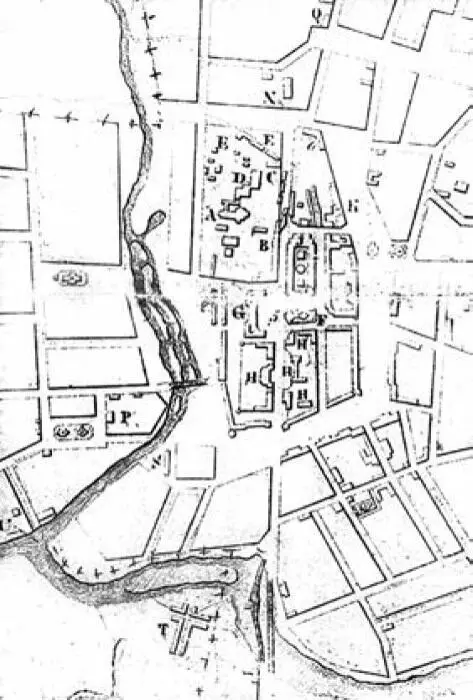 План центральной части Харькова 1822 г План центральной части Харькова 1876 - фото 8