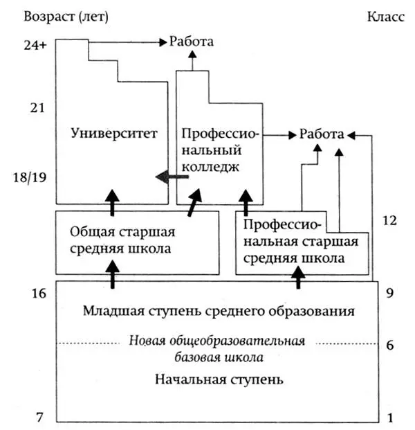 Рис 12 Структура финской системы образования после 1970 г Это означало что - фото 3