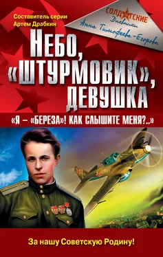 Анна Тимофеева-Егорова Небо, «штурмовик», девушка. «Я – „Береза!“ Как слышите меня?.. обложка книги