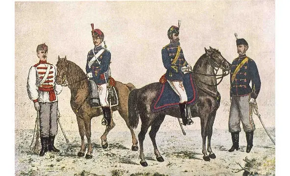 CĂLĂRAŞ Roşiori Кавалерийские полки получили свои наименования в XIX веке - фото 2