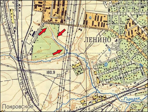 Алексеевский Овраг Карта Москвы 1968 года Название и его - фото 26