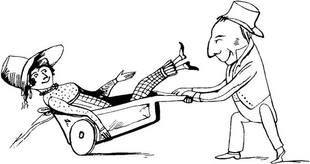 There was an Old Person of Harrow Who bought a mahogany barrow For he said - фото 468