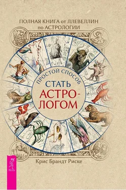 Крис Брандт Риске Полная книга от Ллевеллин по астрологии: простой способ стать астрологом обложка книги