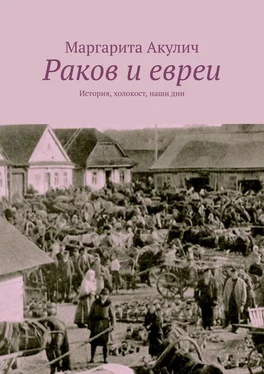 Маргарита Акулич Раков и евреи. История, холокост, наши дни обложка книги