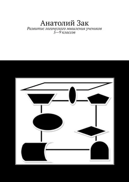 Анатолий Зак Развитие логического мышления учеников 5–9 классов обложка книги