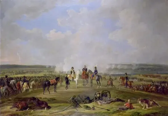 Альбрехт Адам Наполеон и его войска в Бешенковичи 24 июля 1812 холст масло - фото 19