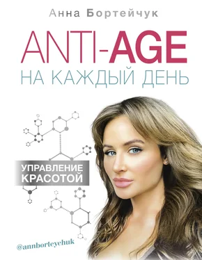 Анна Бортейчук ANTI-AGE на каждый день: управление красотой обложка книги