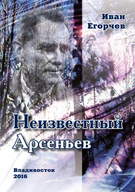 Иван Егорчев Неизвестный Арсеньев обложка книги