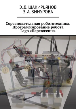 Э. Шакирьянов Соревновательная робототехника. Программирование робота Lego «Перевозчик» обложка книги