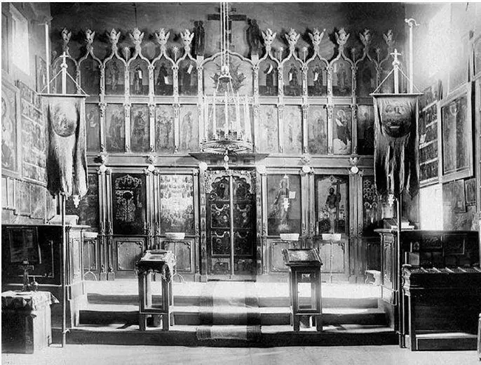 Иконостас Успенской церкви Гефсиманского скита Окончив в 1909 году Академию со - фото 11