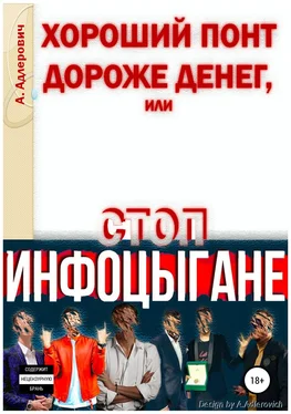 Алексей Адлерович Хороший понт дороже денег, или Стоп инфоцыгане обложка книги