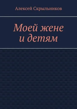 Алексей Скрыльников Моей жене и детям обложка книги