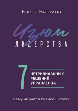 Елена Вяткина Изюм лидерства. 7 нетривиальных решений управленца обложка книги