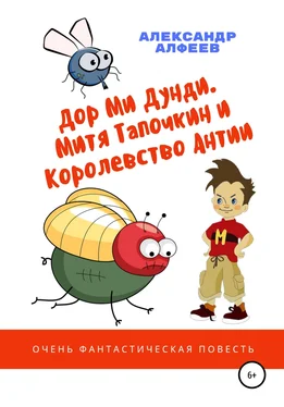 Александр Алфеев «Дор Ми Дунди». Митя Тапочкин и Королевство Антии обложка книги