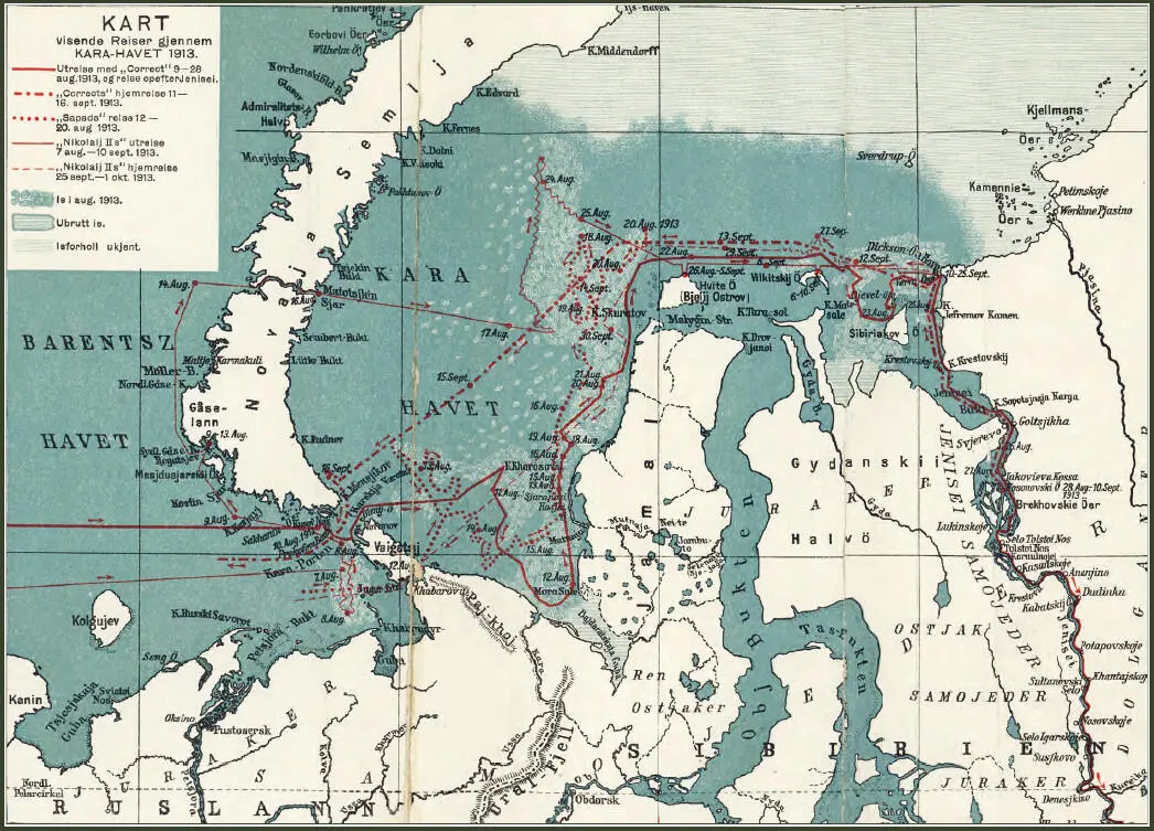 SIBERIAN ARCTIC The Story of the Siberian Company BY JONAS LIED LONDON METHUEN - фото 1