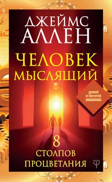 Джеймс Аллен Человек мыслящий. 8 столпов процветания обложка книги