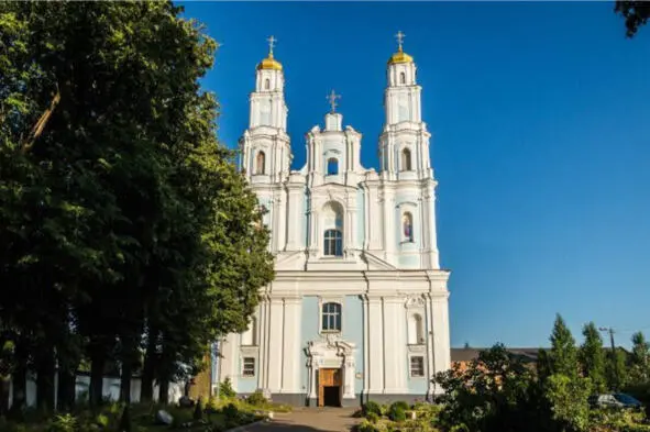 Собор Рождества Пресвятой Богородицы фасад кастрычнік 2004 Фото К - фото 8