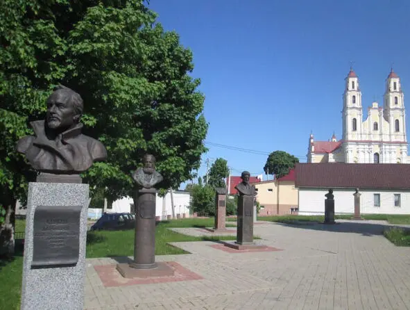 Аллея знаменитых земляков в Глубоком Glebwiktorow 1 июля 2017 г Источник - фото 9