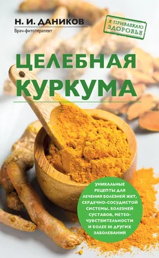 Николай Даников Целебная куркума обложка книги