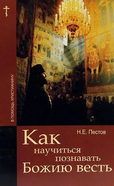 Николай Пестов Как научиться познавать Божию весть обложка книги