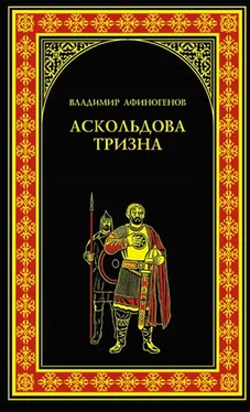 Владимир Афиногенов Аскольдова тризна обложка книги