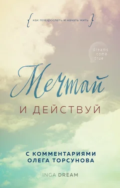 Inga Dream Мечтай и действуй. Как повзрослеть и начать жить обложка книги