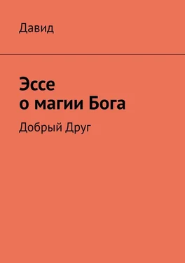 Давид Эссе о магии Бога. Добрый Друг обложка книги