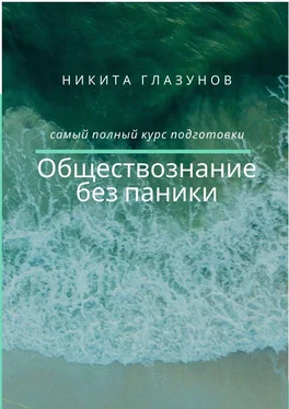 Никита Глазунов Обществознание без паники обложка книги