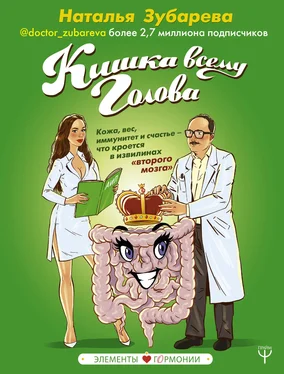 Наталья Зубарева Кишка всему голова. Кожа, вес, иммунитет и счастье – что кроется в извилинах «второго мозга» обложка книги