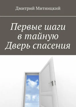 Дмитрий Митницкий Первые шаги в тайную Дверь спасения обложка книги