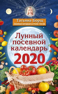Татьяна Борщ Лунный посевной календарь на 2020 год обложка книги