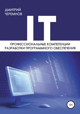 Дмитрий Черемнов Профессиональные компетенции разработки программного обеспечения обложка книги