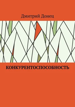 Дмитрий Донец Конкурентоспособность обложка книги