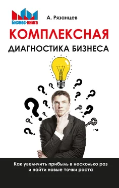 Алексей Рязанцев Комплексная диагностика бизнеса. Как увеличить прибыль в несколько раз и найти новые точки роста обложка книги