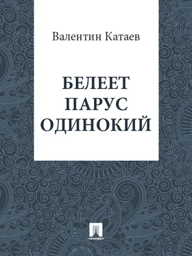 Валентин Катаев Белеет парус одинокий обложка книги