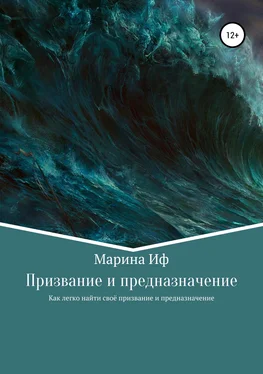 Марина Иф Призвание и предназначение обложка книги