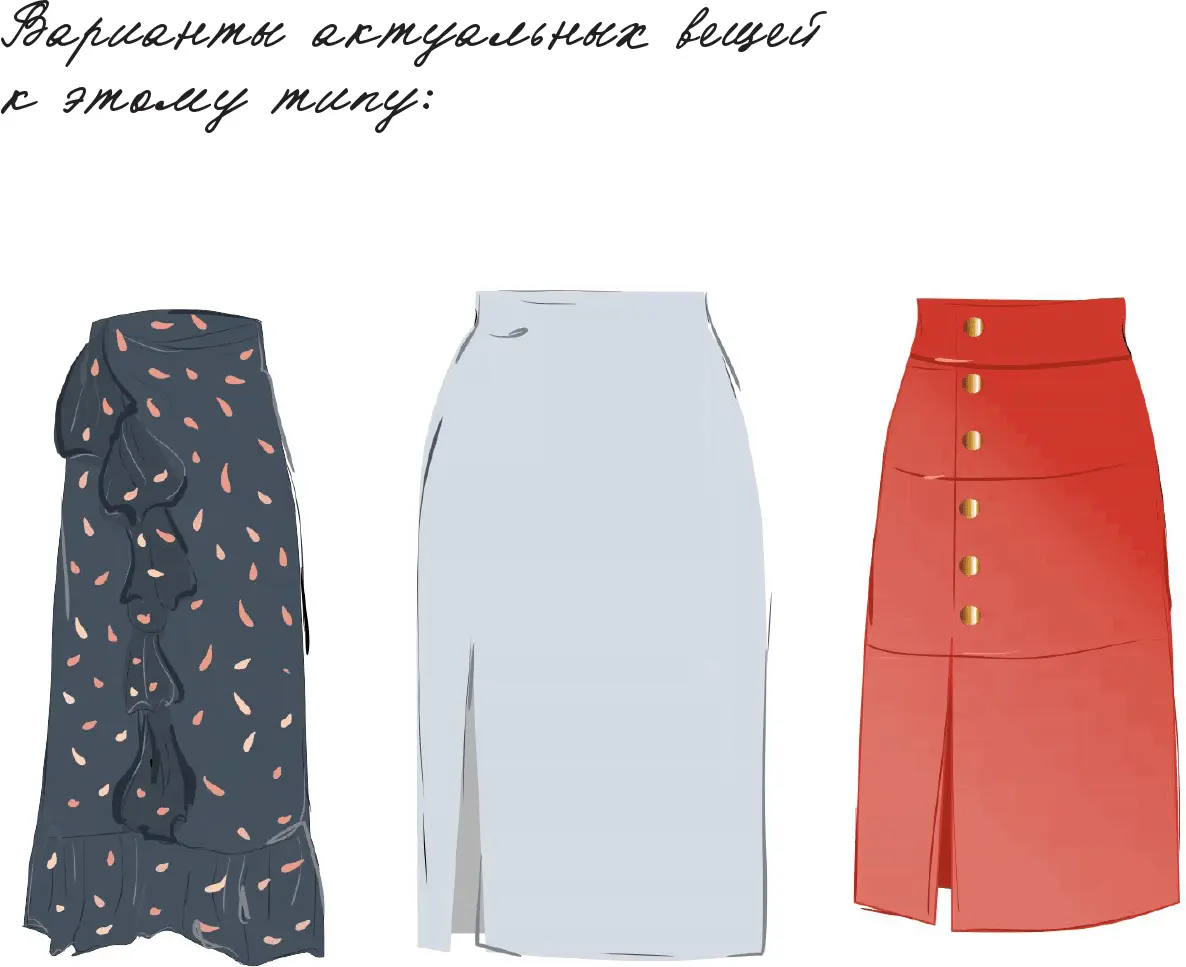 ДА Подчеркиваем талию Добавляем объем в области плеч Не акцентируем - фото 9