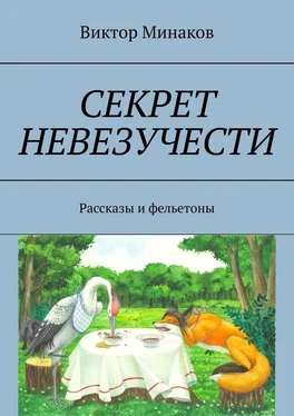 Виктор Минаков Секрет невезучести. Рассказы и фельетоны обложка книги